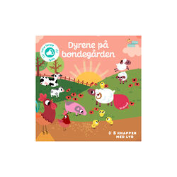 Pegebog med lyd - Dyrene p&aring; bondeg&aring;rden, Forlaget Room2Play