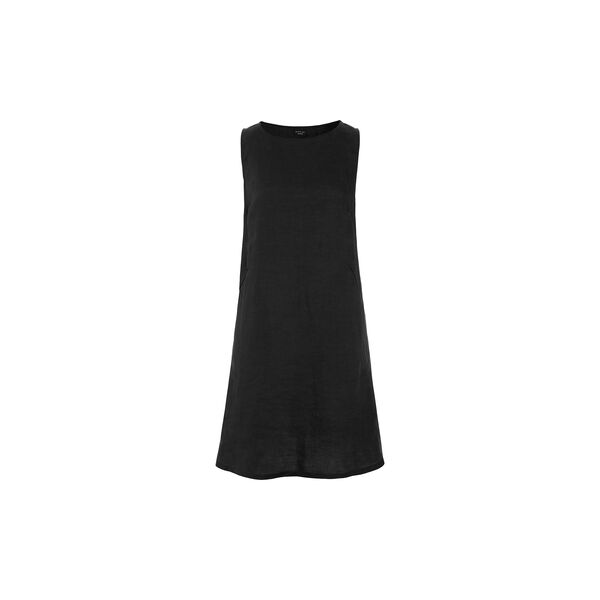 Airy linen kort kjole, black, BITTE KAI RAND