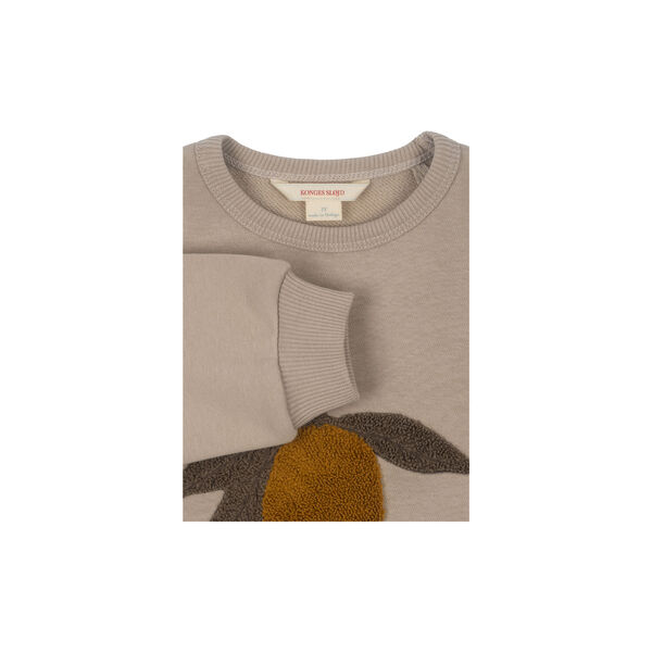 Lou Terry Sweat Shirt, oxford tan, Konges Sl&oslash;jd