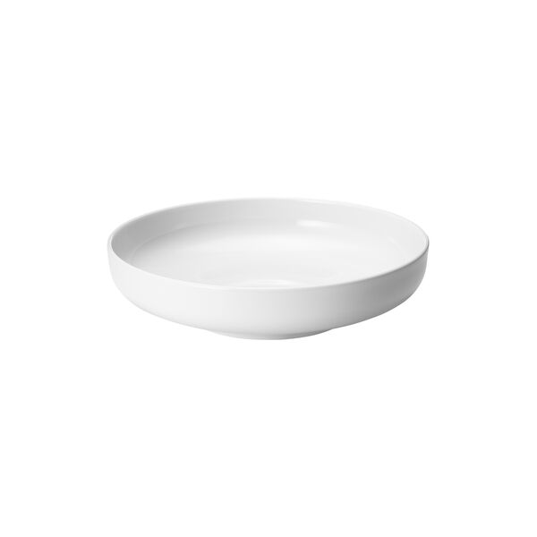 KOPPEL dyb tallerken 21 cm, hvid, Georg Jensen