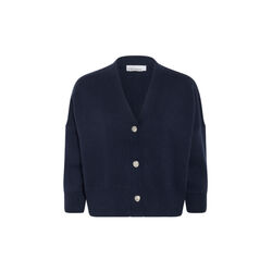 KBAntonella V-Neck Cardigan, inkwell, Karen by Simonsen