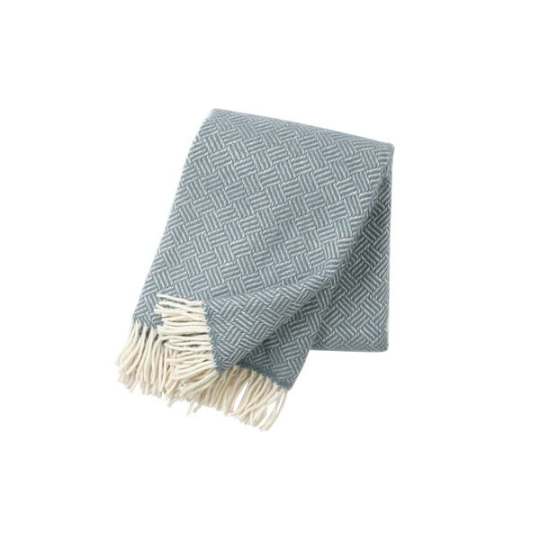 Samba plaid, lead grey, Klippan Yllefabrik