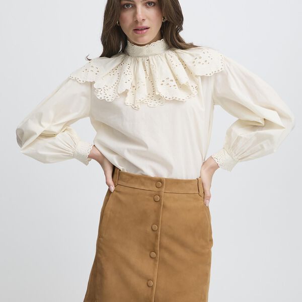 IR Jennifer Blouse, birch, Atelier R&ecirc;ve