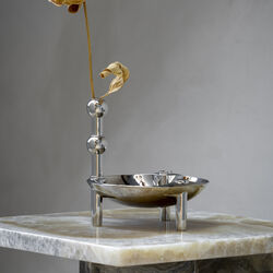 STOFF Nagel vase, krom, STOFF Nagel