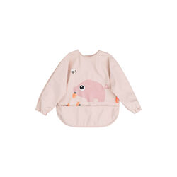 Tiny Farm hagesmæk med ærmer og lomme, powder, Done by Deer