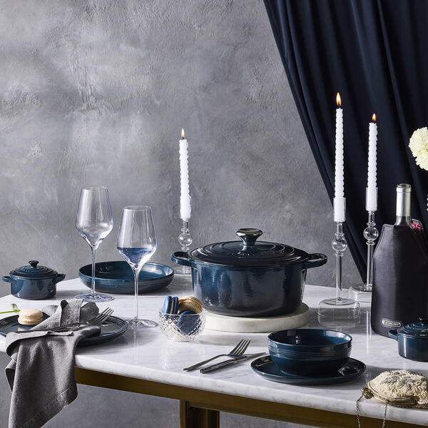 Signature middagstallerken &Oslash; 27 cm, nuit, Le Creuset