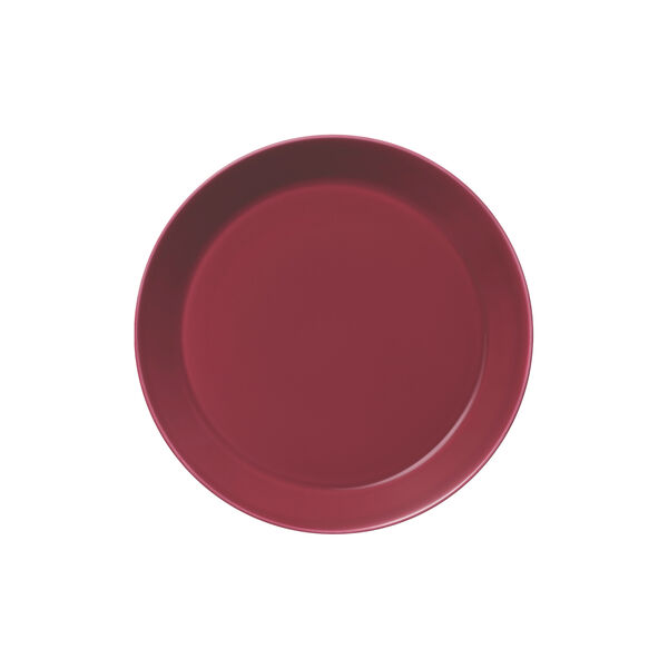 Teema tallerken &Oslash; 26 cm, kirseb&aelig;rr&oslash;d, Iittala