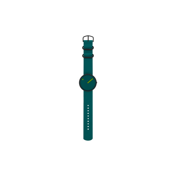 PICTO armbåndsur, ocean green/matt black/ocean green, PICTO