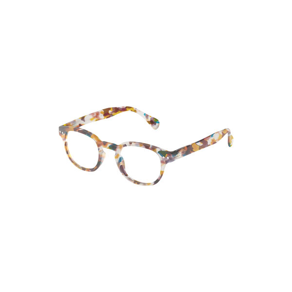 #C READING briller, blue tortoise, IZIPIZI