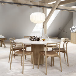 VIPP481 Cabin stol, lys eg/sand, Vipp