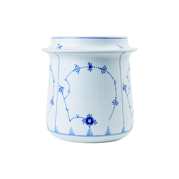 Musselmalet Riflet vinkøler 21,5 cm, Royal Copenhagen