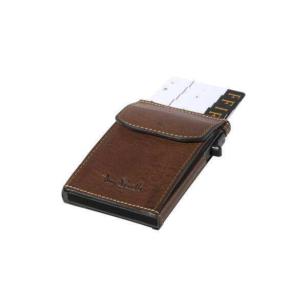 Cardholder Furbo, dark brown, Tony Perotti