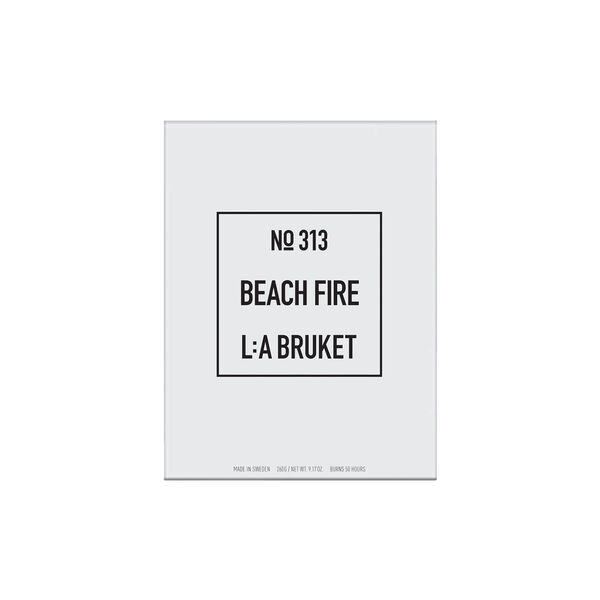 No. 313 Candle, beach fire, L:a Bruket