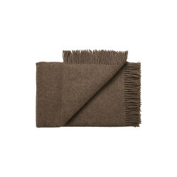 Sams&oslash; plaid, 00120 gotland brown, Silkeborg Uldspinderi