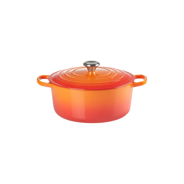 Signature rund gryde &Oslash; 28 cm, volcanic, Le Creuset