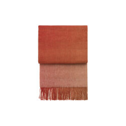 Horizon plaid, teracotta, ELVANG