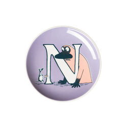 Alfabet lille tallerken N, Moomin Arabia