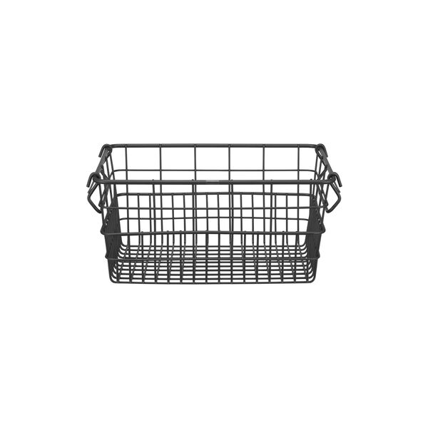 KAGO Opbevaringskurv Firkantet S, anthracite, Blomus