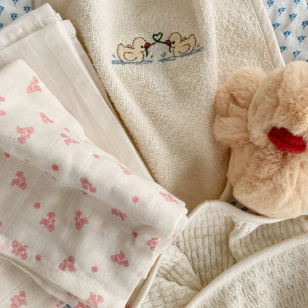 Bellini 3 Pack Muslin Cloth, ilmia, Konges Sl&oslash;jd