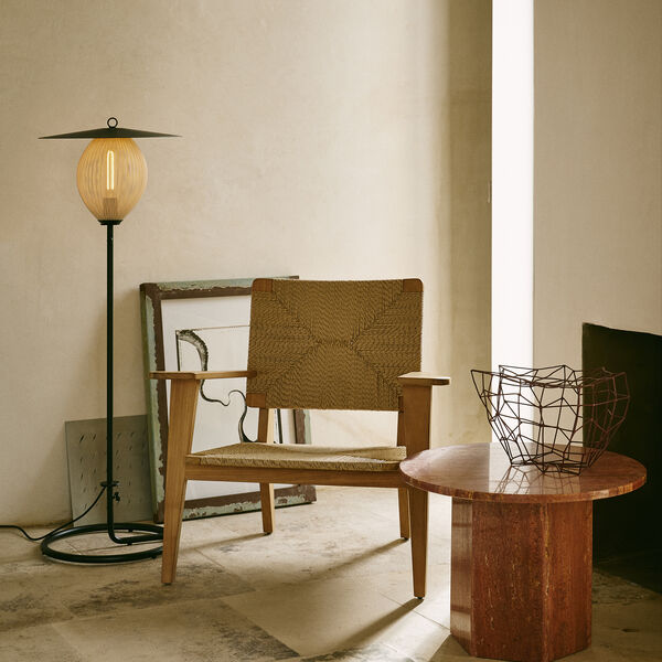 Epic Coffee Table, burnt red, GUBI