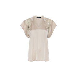 WeckiaBBSynje blouse, beige, Bruuns Bazaar