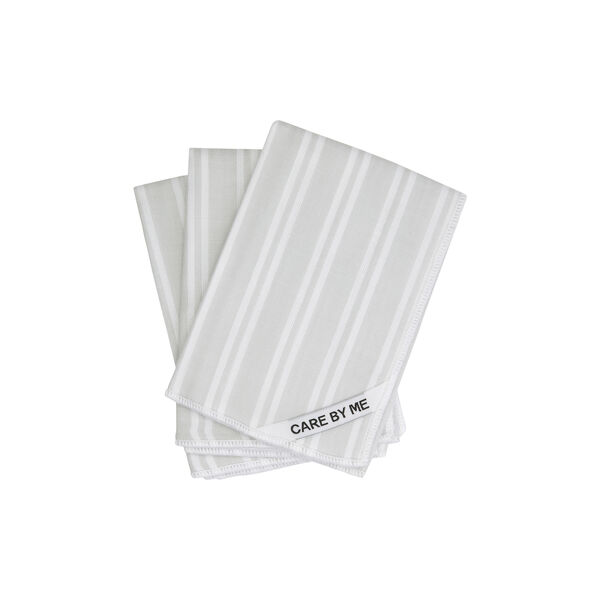 Pure vaskeklud, white/grey, CARE BY ME