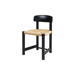 Daumiller Side Chair, brown/black pine, GUBI