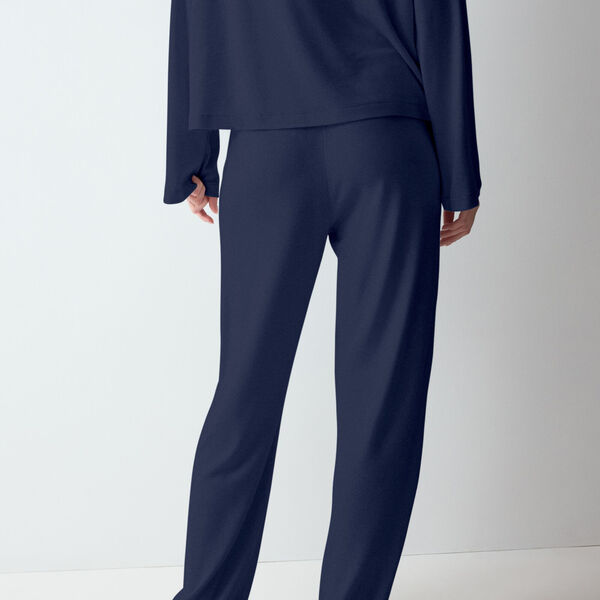 Cozy Comfort Cozy Trouser X 01, blue - dark combination, Triumph