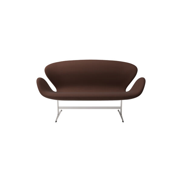 Svanesofa™ 3321 2-pers. sofa, brun, Fritz Hansen