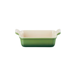 Heritage rektangul&aelig;rt fad 19 cm, bamboo green, Le Creuset