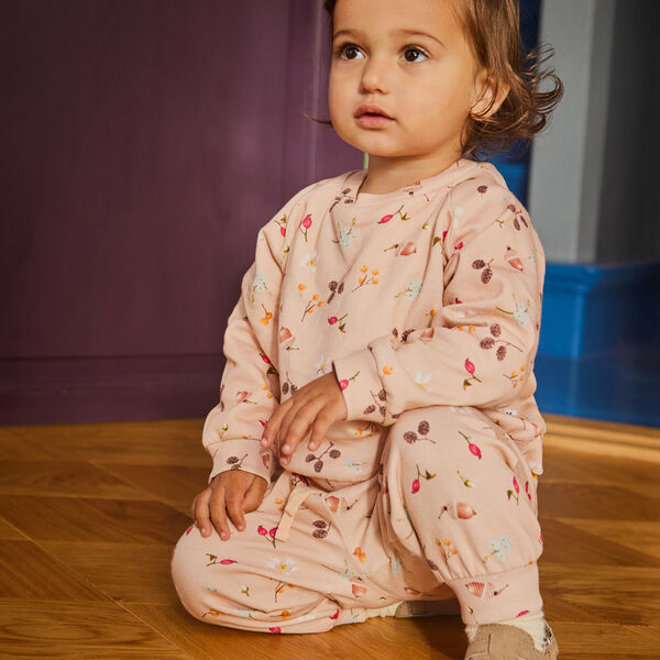 Disc sweater, foraging rose, Molo