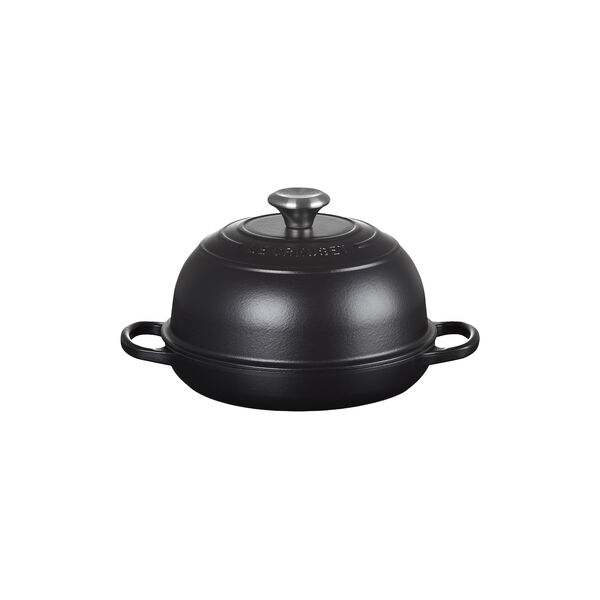 Signature st&oslash;bejern br&oslash;dform 24 cm, matte black, Le Creuset