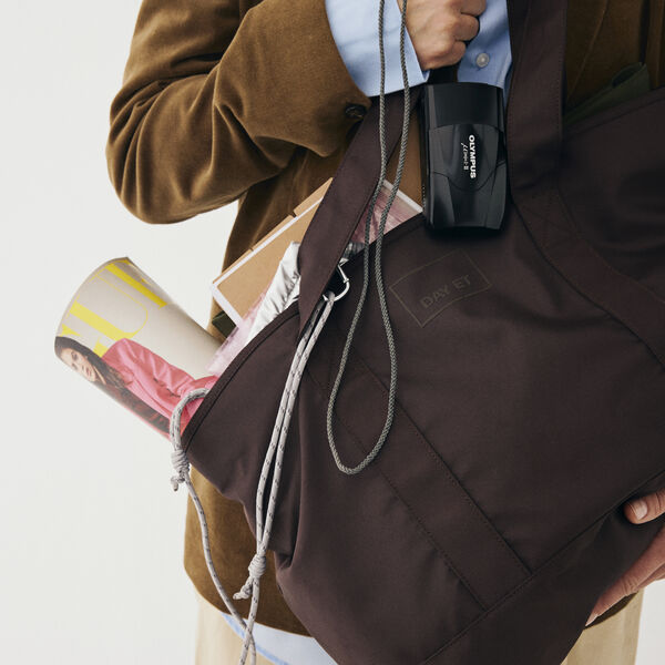 Day RE-Mono Tote, chocolate plum, DAY ET