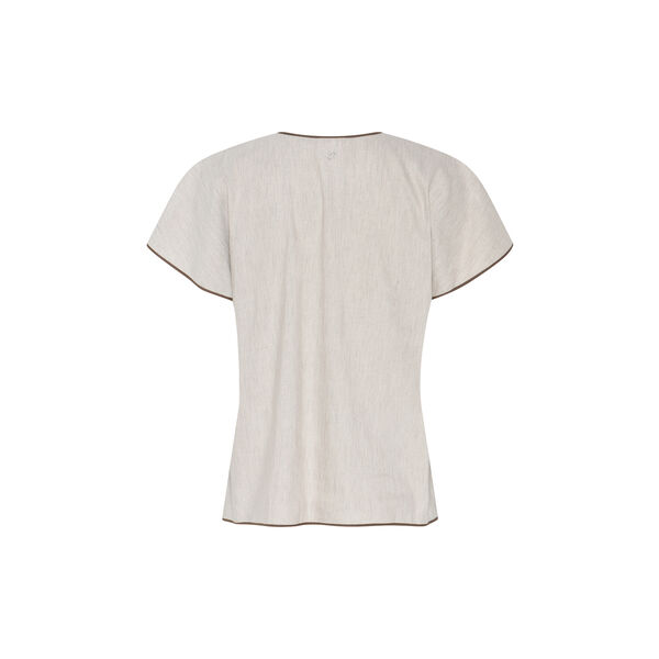411HMTikan blouse, snow dune, Heartmade