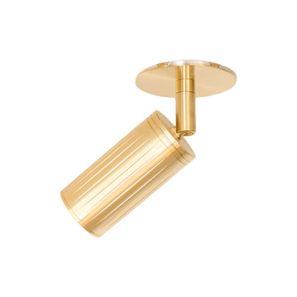 Luminar v&aelig;g-/loftspot, messing, Rama Lights