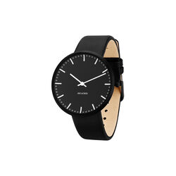 City Hall armbåndsur, black/black/black, Arne Jacobsen Watches