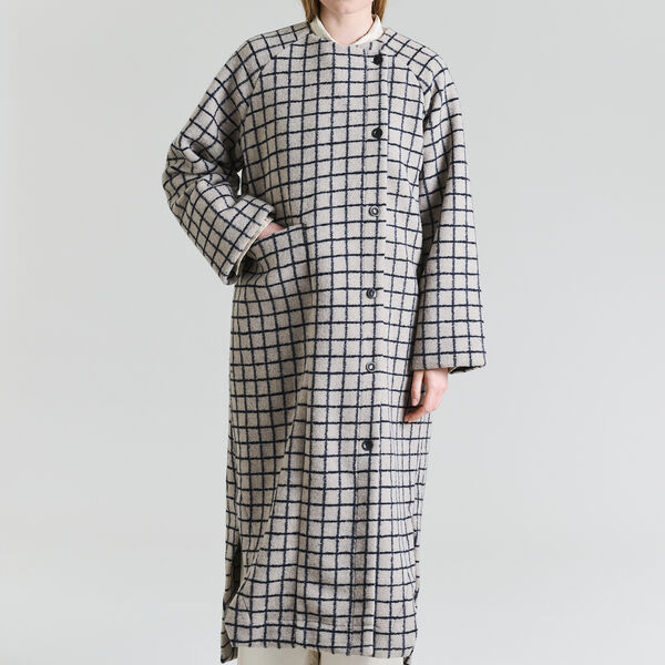 Woollen wire lang frakke, woollen wire, BITTE KAI RAND