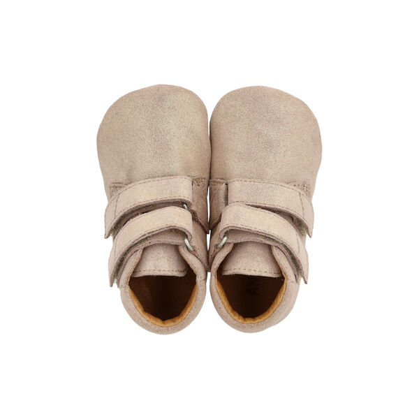 Prewalker lædersko, rose glitter suede Prewalker lædersko, rose glitter suede, ANGULUS