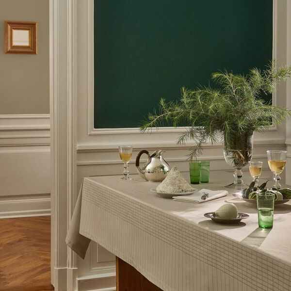 CLASSIC LINES dug, silver sand, Georg Jensen Damask