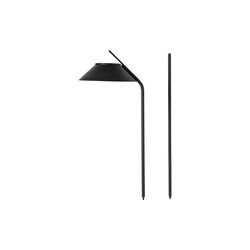 Vinkel LED solcellelampe spyd, black, Stelton