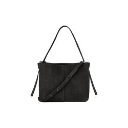 Suede Fraya Small Bag, black, Becksöndergaard