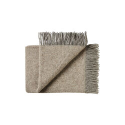 Fan&oslash; plaid, 00185 pebbles beige, Silkeborg Uldspinderi