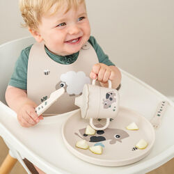 Tiny Farm foodie tallerken, sand, Done by Deer