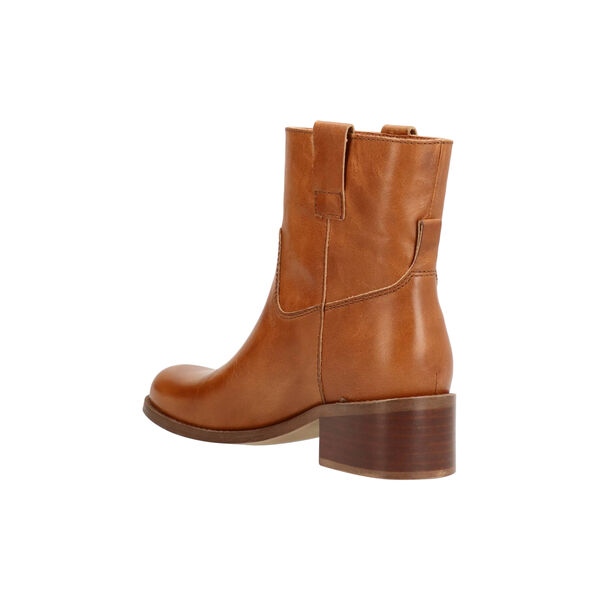 MARTINA LOW Ankle Boots, cognac, phenumb copenhagen