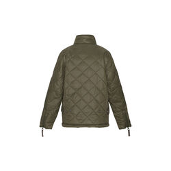 Quilted Boys Jacket, dark olive, VER de TERRE
