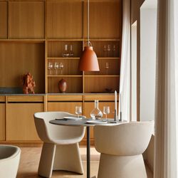 Caravaggio Matt P2 pendel, rusty red, Fritz Hansen