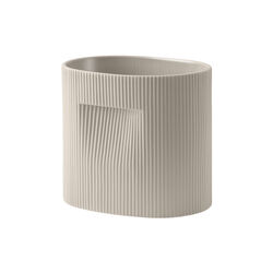 Ridge Planter, beige, Muuto