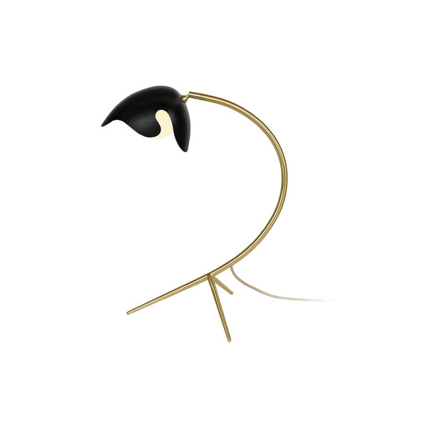 PS38 bordlampe, black/brass, ATBO