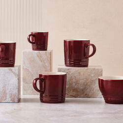 Kaffekrus, garnet, Le Creuset