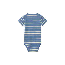 Body S/S Edvald, blue stripe, Wheat